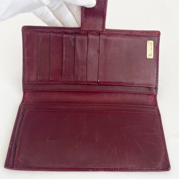 GUCCI Vintage 1980s Leather Credit Card Wallet - Picture 8 of 10